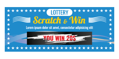 Black Scratch Off Cards and Ticket