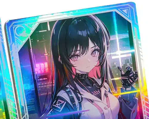 holographic card