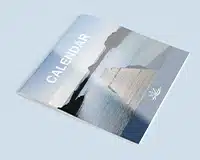 gloss lamination calendar cover