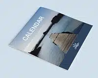 soft touch lamination calendar cover